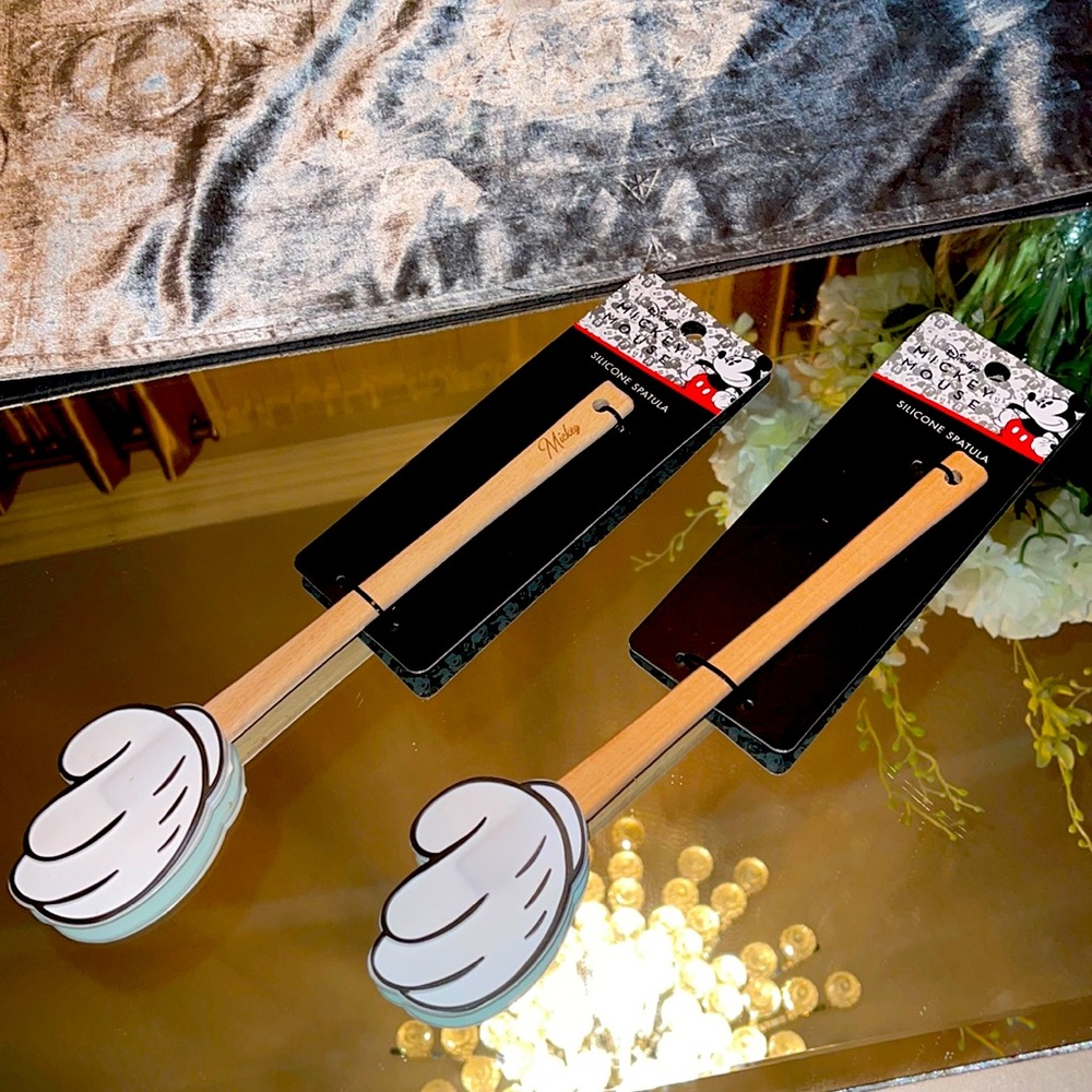 Lots of two Disney Mickey Mouse Silicone Spatula